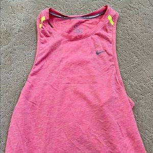 Nike open back racer back tank